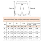 Custom Shorts Men Gym Sports Shorts 2 In 1 Quick Dry Workout Training Gym Fitness Jogging Short Pants Summer DIY Men Shorts