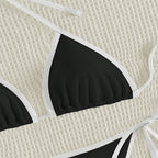 Contrasting Colors String Micro Thong Bikinis Sets Sexy Swimsuit Women 2025 Halter Mini Swimwear Biquinis Beachwear Bikini Mujer