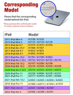 With Pencil Holder Funda for New iPad 10.2 iPad Air 5th/4th Generation 10.9 iPad Air11 M2 Pro11 M4 2024 Air1 2 2017 2018 7 8 9th