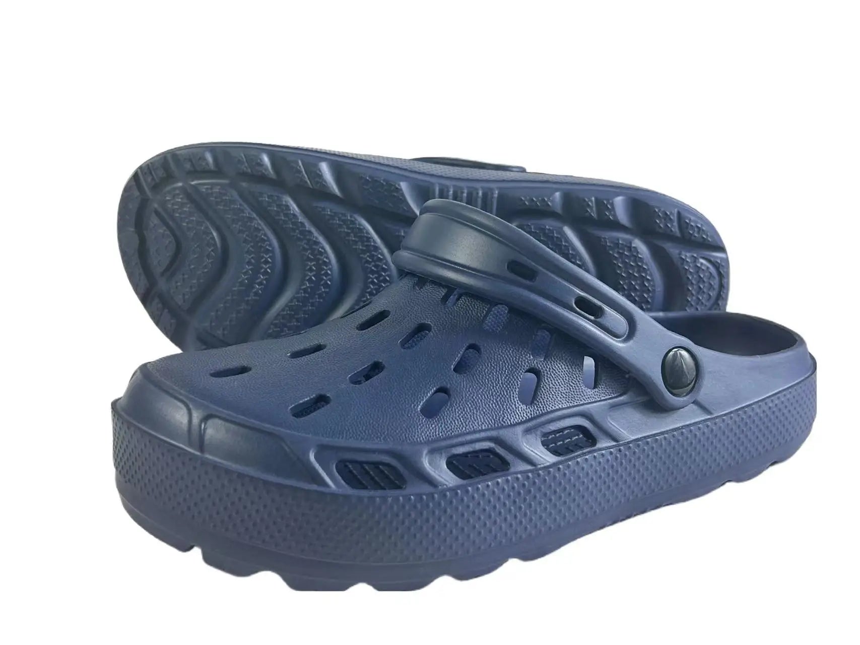 Men's Casual Closed Toe Slide On The Platform EVA Clogs Outdoor Non-slip Hollowed-out Multi-Functional Beach Shoes Boys Sandals