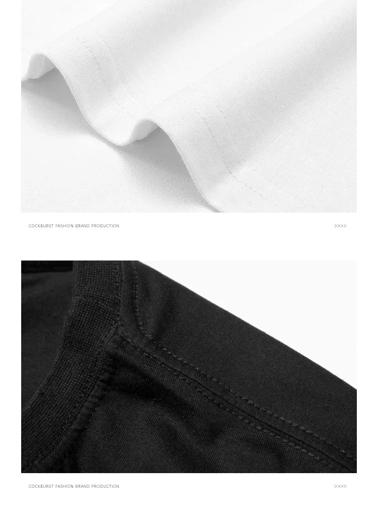 New Trendy Brand Classic Letter Round Neck Printed Short-sleeved Men's Women's Couples T-shirt Pure Cotton Comfortable  Casual