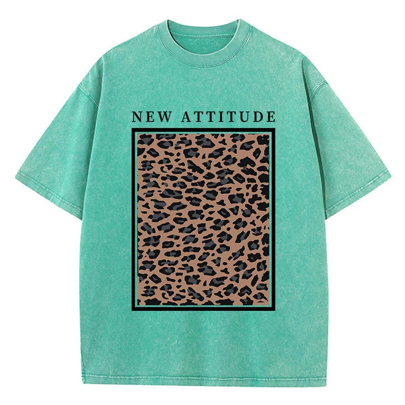 Yosemite National Papk Prints Washed T Shirts Women Cotton T-Shirts Distressed Oversized O-Neck Tops Summer Casual Woman Clothes