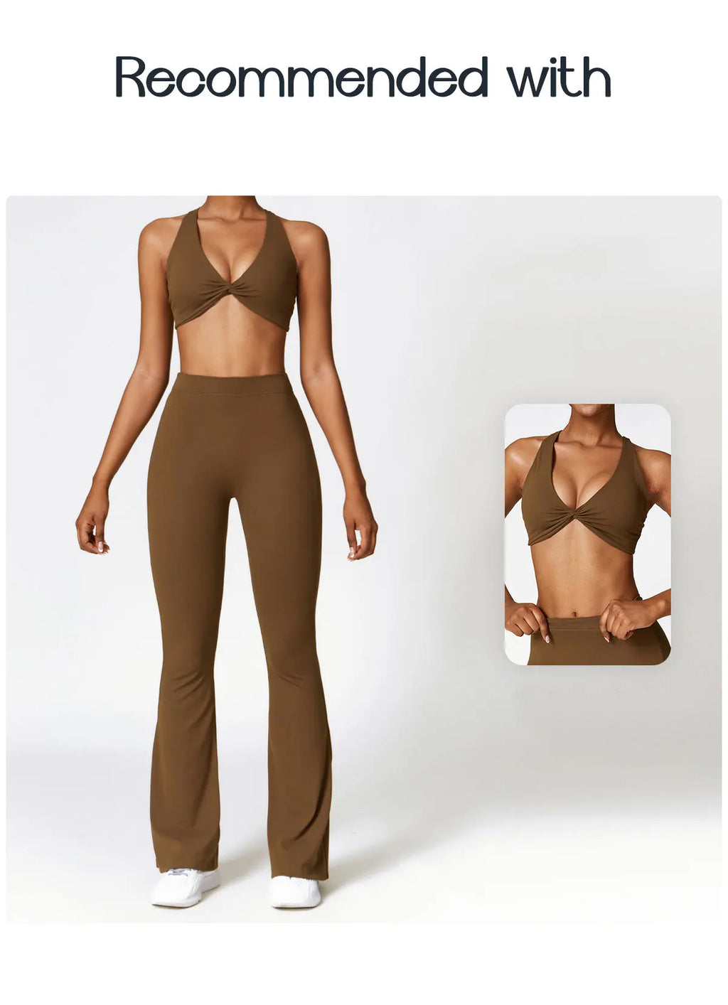 V-shaped Hip Yoga Pants Flare Leggings Women High Waist Wide Leg Pants Women Gym Fitness Sports Flared Pant Dance Trousers