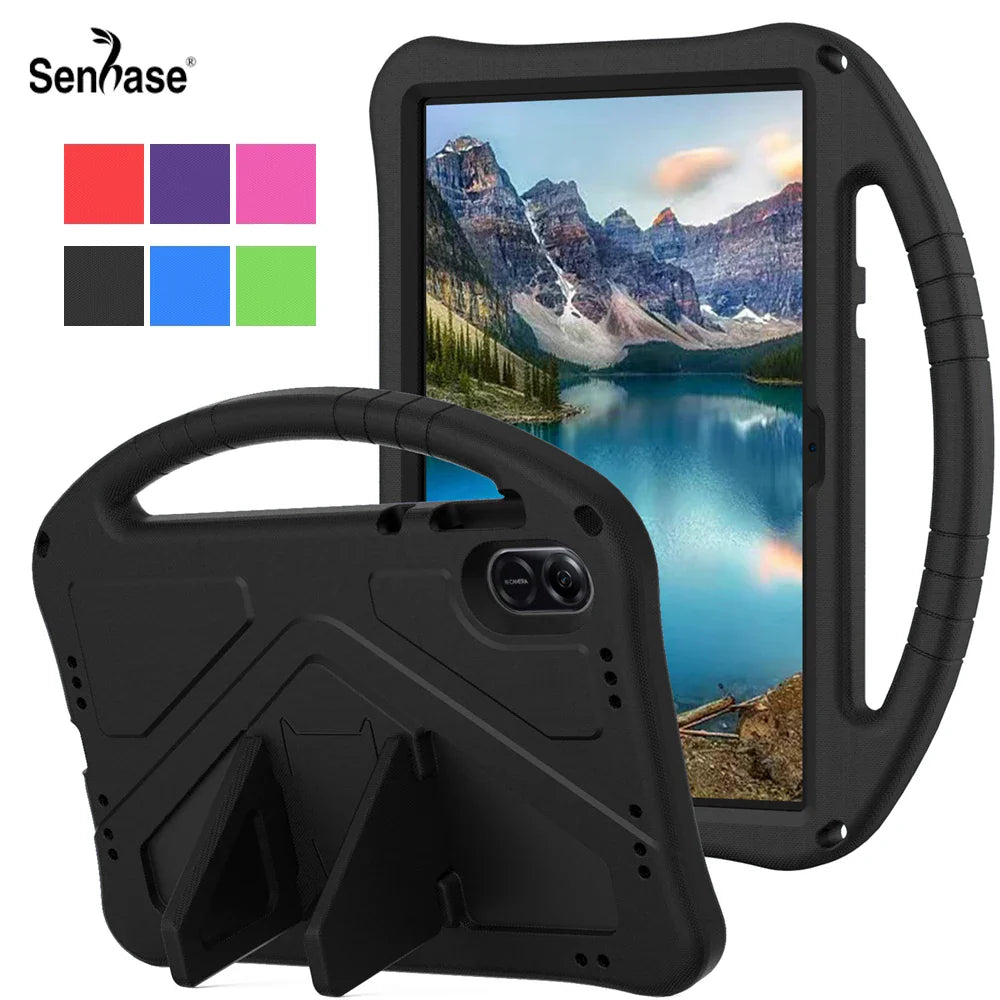 For Honor Pad X9 2023 11.5 inch Case EVA Foam Portable Hand Holder Kids Safe Shockproof Stand Tablet Cover