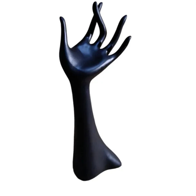 Fahsion Jewelry Display Hand Model Anklet Watch Bracelet Display Stand Sketch Decoration Art Photo Ring Organizer