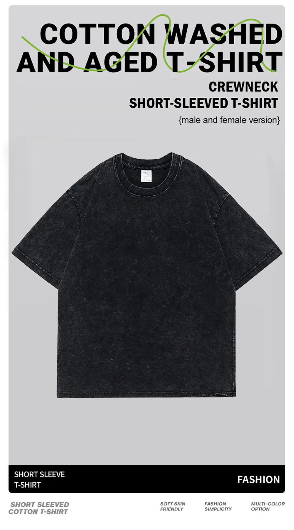 American Retro Trendy Cat Cotton T-shirt Men Women Summer Loose Couple Short Sleeve Tops Harajuku Y2k Vintage Water Washing Tee