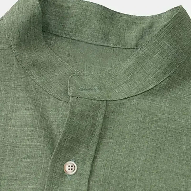 Summer New Short Sleeve Printed Shirt Men's Shirt Collar Casual Fashion Striped Shirt Thin Short Sleeve Shirt Men's