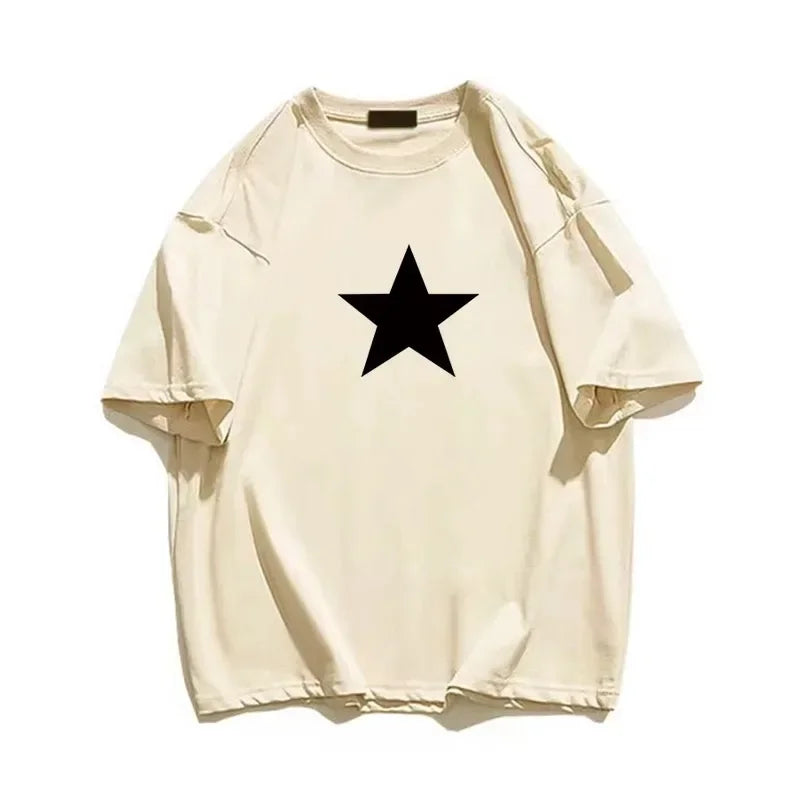 Korean 1977 Men Women Cotton Tshirt Fashion Luxury Brand Big Size Casual Print Short Sleeve Summer Tops Crewneck Tee Graphic Tee