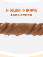 Girls socks Children's snow socks Autumn winter plush thickened warmth medium and large children's baby boys long cotton socks