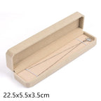 High-end Velvet Jewelry Box Necklace Ring Bracelet Pendant Earrings Storage Wedding Party Gift Box Jewelry Organizer Box Joyero