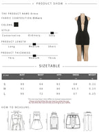 Weird Puss Tight Bandage Dress Women Backless Deep V-Neck Sexy Halter Summer Midnight Hottie Sexy Clubwear Trend Hipster Bodycon