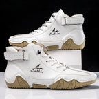 New 2025 Handmade Men Boots Design Sneakers Man Outdoor Casual Leather Men Shoes Ankle Boots Fall Breathable Hot Sale