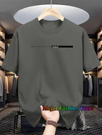 Summer New Women's Cotton T-shirts Letter Printed Short Sleeved Round Neck Tshirt High Street Casual Tees Oversized Unisex Tops