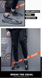 Waterproof Non-slip Wear-resistant Casual Sports Shoes For Men Spring 2025 New Arrival Work Shoes Trendy Footwear Spring Autumn