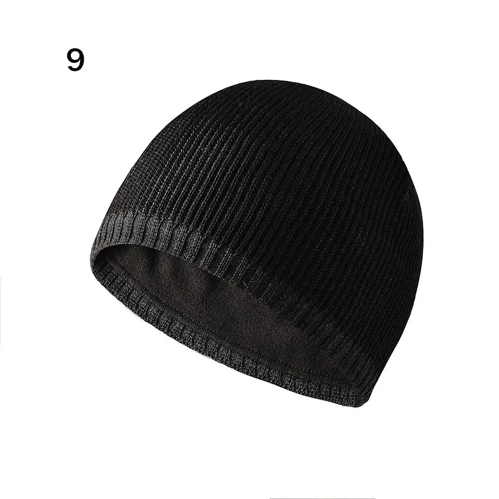 High Quality Woman Men Solid Cute New Warmer Bonnet Knitted Beanies Female Beanie Caps Winter Autumn Hats For Skiing Fishing