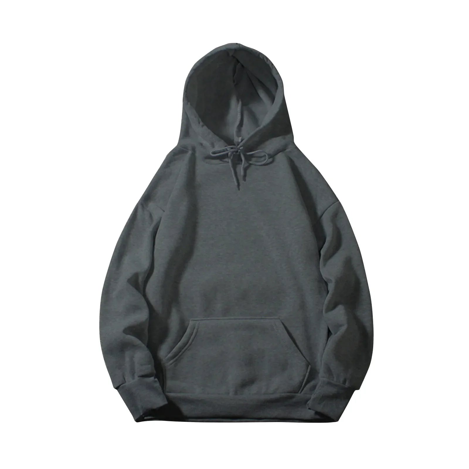 y2k Solid Minimalist Women's Hoodie, Long Sleeve With Pocket Casual Daily Wear 2024 Women Hoodies Autumn Sudadera de mujer