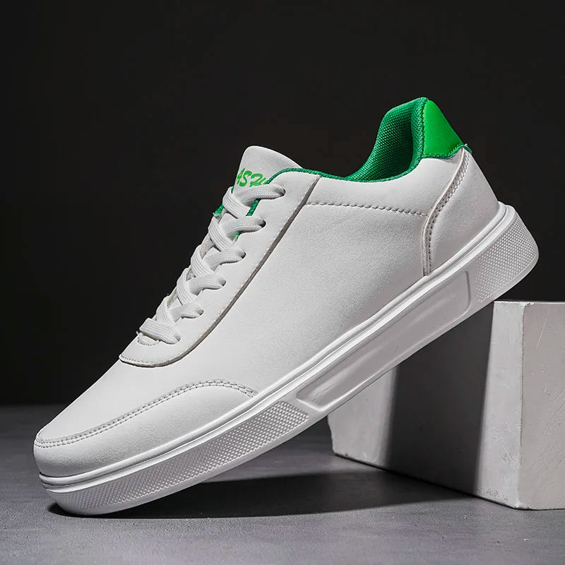 YRZL Men White Shoes Couple Casual Skateboard Shoes Comfortable Sneakers Lightweight Walking Women Tenis Shoes Plus Size 36-46