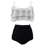 Swimwear For Women Plus Size Bikinis Sets Sexy Bikini Wave Solid Cup Split Cover-up Swimsuit Bathing Suit Women's Swimsuit 2023