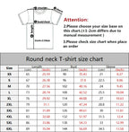 Men's casual crew collar T-shirt 100% polyester knitted fabric short sleeve printed top summer