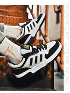 New lace-up breathable sports casual shoes for women classic low top student round head non-slip shoes for men