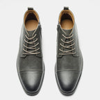 Boots For Men Fashion Brand Comfortable Ankle Leather Boots For Men #KD894