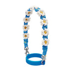 Water Bottle Handle Strap Handmade Flower 16-40oz Tumbler Silicone Safety Ring Cotton Rope Flower Durable Water Bottle Strap