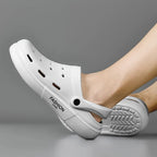 Cave shoes men's shoes outdoor sports sandals two-wear half slippers fashionable casual soft-soled beach shoes sandals