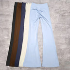 Two Piece Short Sleeve Sport Yoga Set Outfit Fitness Gym Set Workout Clothes for Women Flare Leggings Sportwear Women Tracksuit