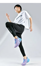 Mens Running Shoes Pro Training Mesh Breathable Flat Sneakers 2024 Trendy Couple Tennis Shoes for Men and Women Big Size