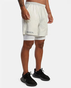 Fitness Shorts Men's Training Sports Jogging Fitness Woven Quick Dry New 2-in-1 Double-layer Sports Fitness Running Shorts