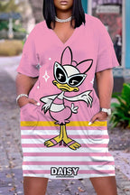 Disney Dresses Plus Size Xxxl Elegant Dresses for Women for Party Woman Elegant Dress 5xl Large Size Women's Clothing Chic 2022