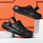 Cave shoes men's shoes outdoor sports sandals two-wear half slippers fashionable casual soft-soled beach shoes sandals