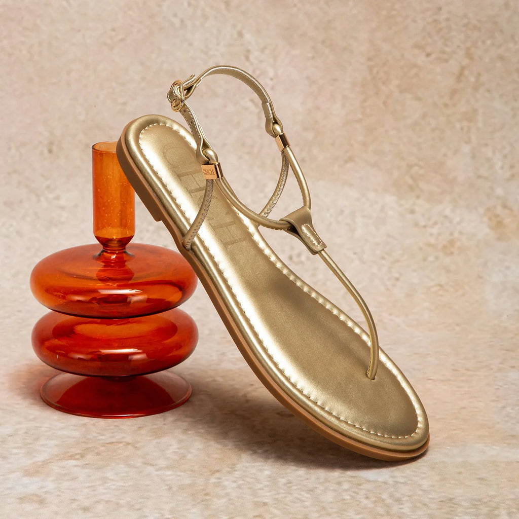 CHCH Women's Flat Sandals Summer Minimalist Toe Beach Shoes Vacation Outdoor