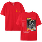 Don'T Dream Your Life Live Your Dream Men Clothes Fashion Summer T-Shirts Streetwear 100% Cotton Loose Tops Breathable Tee