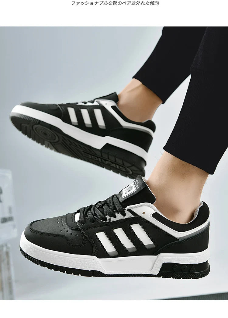 New lace-up breathable sports casual shoes for women classic low top student round head non-slip shoes for men