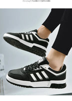 New lace-up breathable sports casual shoes for women classic low top student round head non-slip shoes for men