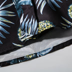 Men's Summer Short Sleeve Printed Shirt Thin Beach Shirt Men's Clothing Turtle Neck Polo  Shirt for Men Casual Top