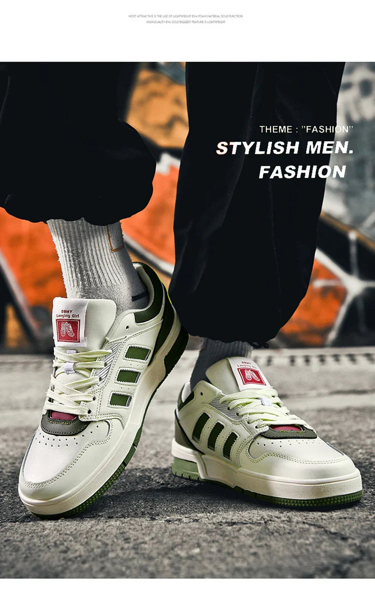 New lace-up breathable sports casual shoes for women classic low top student round head non-slip shoes for men