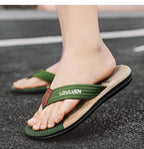 High Quality Hot Sale Men Flip Flops Summer Beach Flip Flops Men Fashion Breathable Casual Beach Men Slippers Summer Outdoor