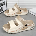 Summer Men's Outdoor Sandals Slippers Beach Comfortable Slides Soft Clogs Men Casual Water Garden Shoes Men Women Beach Sandals