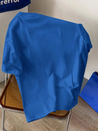 Men's Summer 100% Cotton Fashion California Letter Printed Loose Large Casual Comfortable Round Neck Short Sleeve T-shirt Top