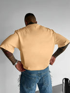 Men's Casual Fashion T-shirt Printed Cotton Boston Slogan Letter Crew Jumper Summer Daily Outdoor Sports Leisure Sports