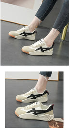 Women's Spring 2025 New Casual Sports Shoes Women Sneakers Round Toe High Quality Shoes Ladies Platform Shoes