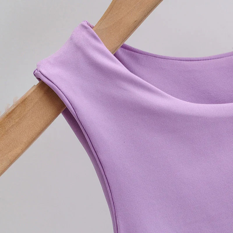 I LOVE ANAL Letters Print Summer Fashion Women Sexy Slim Tops O-neck Sleeveless Double Nylon Ladies Good Quality Tank Top