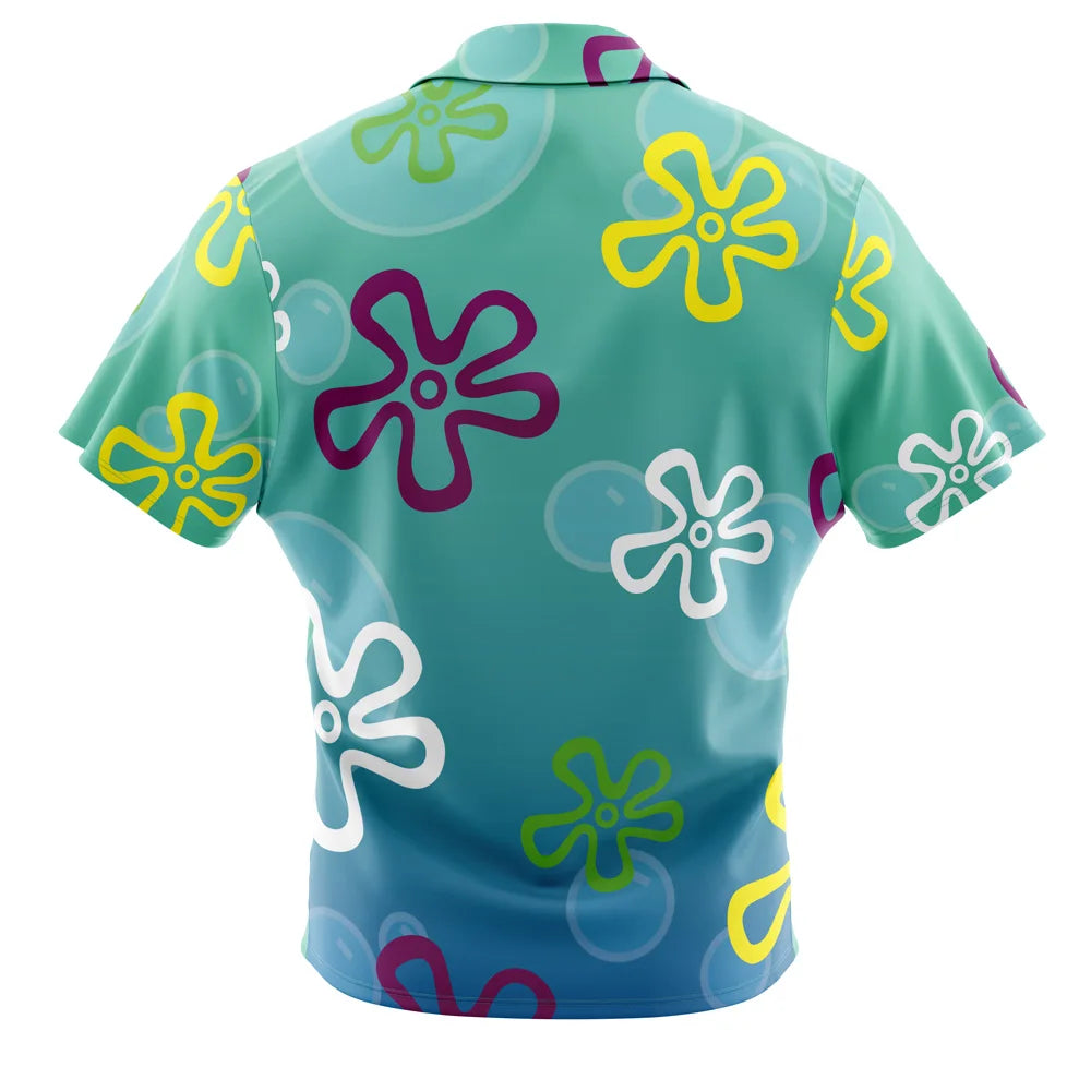 Luffy One Piece Button Up Hawaiian ShirtFashion Trend Breathable Loose Versatile Casual Sports Summer Men