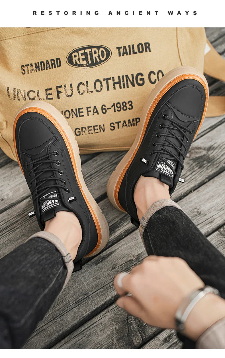 Couple Men's Casual Sneakers Trendy Shoes Men's Shoes2025Summer Breathable Season Comfortable Sneaker