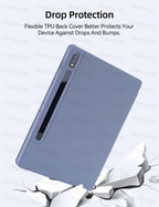 Case For Samsung Galaxy Tab S7/S8/S9 11 in for S6 Lite 10.4 S7 FE S8 S9 S10 Plus 12.4 S8 S9 With Pen Tray Tablet Cover