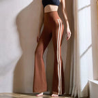 Women's Wide Leg Pants Lady's Draswtring Sweet Y2K Pink Flare Pant Boot Cut Female Long Trousers Casual Chic Matching Sweatpants