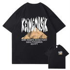 Summer Keinemusik X Pacha T Shirt Men's Women Fashion Streetwear Cotton Short Sleeve Tee Hip Hop Sportwear Oversized Casual Tops