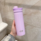 Tyeso Stainless Steel Thermos Water Bottle Portable Sport Vacuum Flask Keeps Cold and Heat Thermal Mug Insulated Car Tumbler Cup